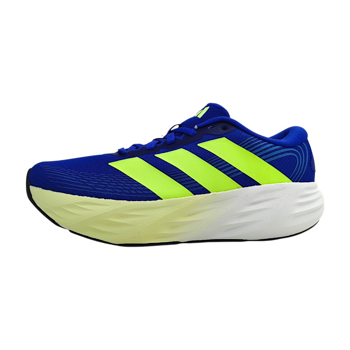 adidas Galaxy 8 Sportschuhe Herren Laufschuhe Blau Sport (lucid blue/signal green, Gr. 2:12.5)