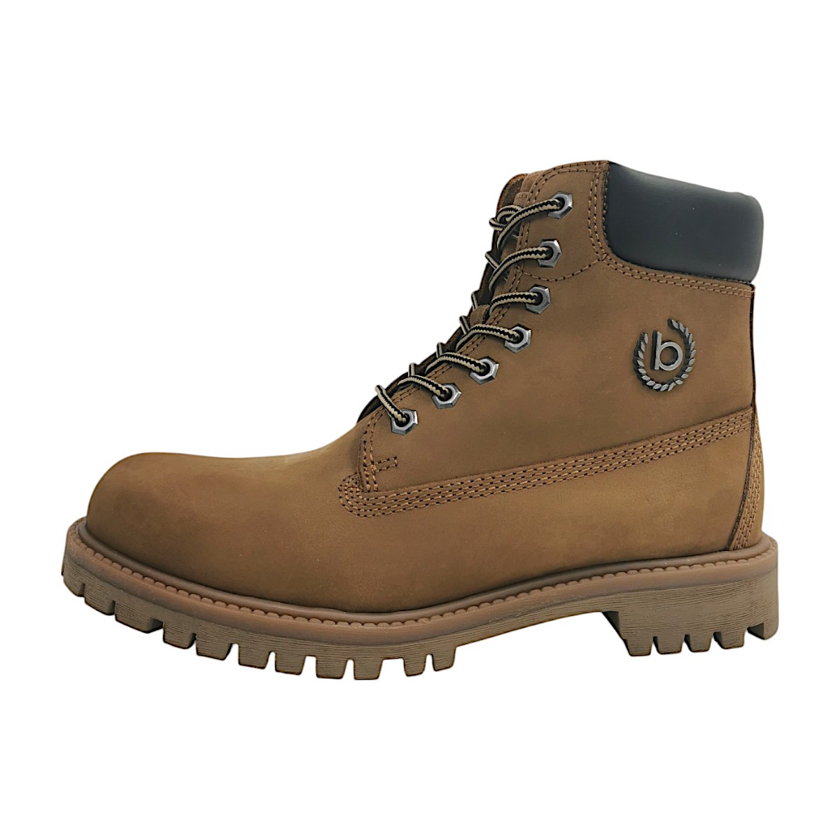 Bugatti Herrenschuhe Schnürstiefel Braun Freizeit