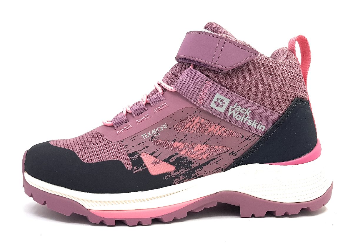Jack Wolfskin Villi Hikers Tex. Mid K Kinderschuhe Mädchen Schnürstiefel Jack Wolfskin Villi Hikers Tex. Mid K Kinderschuhe Mädchen Schnürstiefel