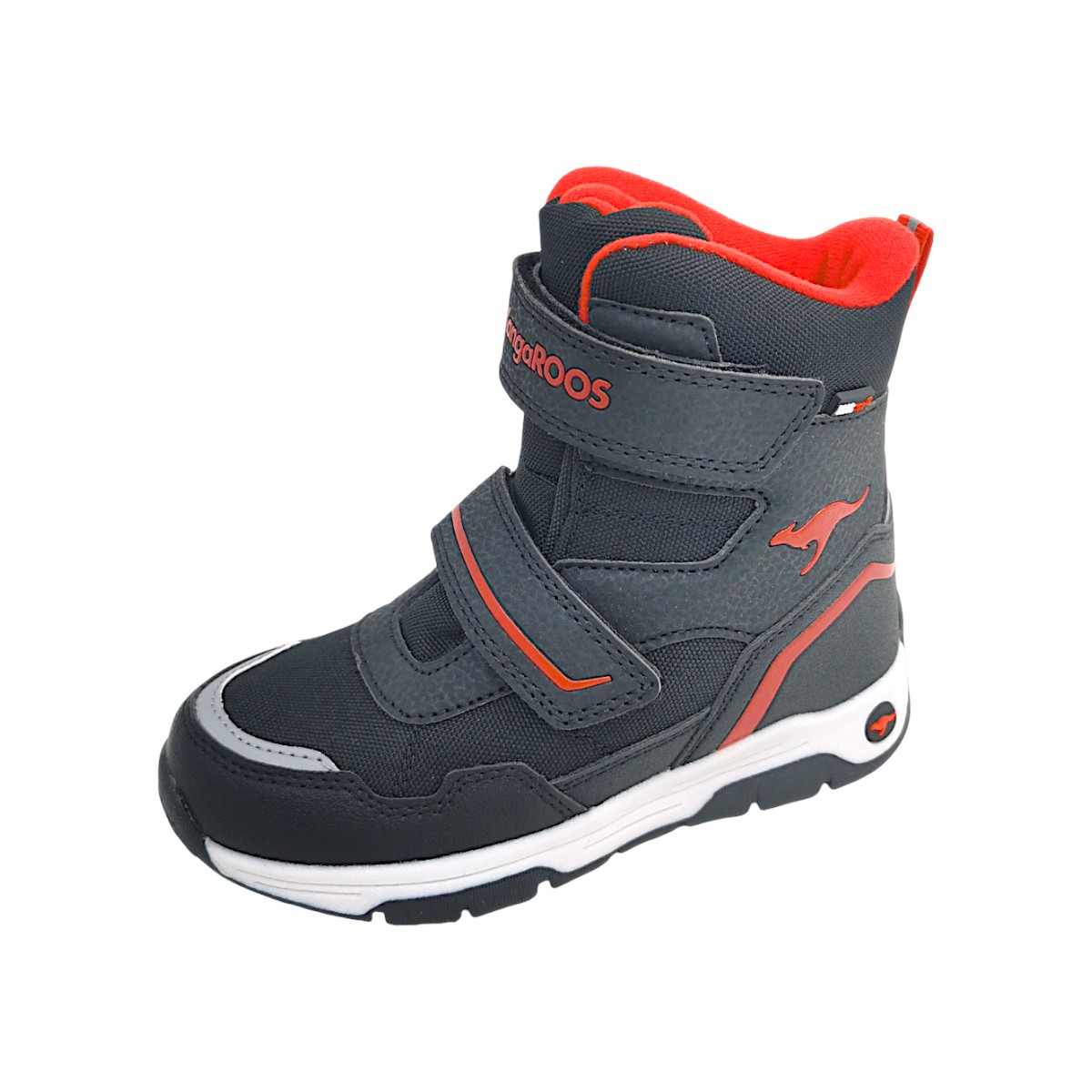 KangaRoos K-MJ Camp V 10223-5053 Schwarz jet black/ fiery red 5053