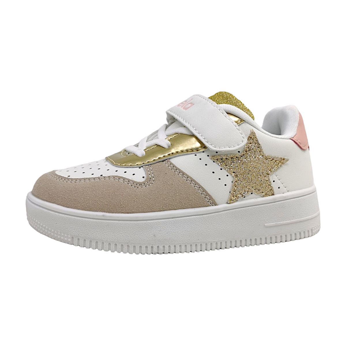 Jela Kinderschuhe Mädchen Klett Klettschuh Weiß Freizeit Jela Kinderschuhe Mädchen Klett Klettschuh Weiß Freizeit