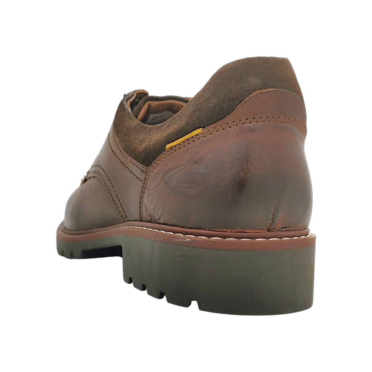 Camel Active Herrenschuhe elegante Schnürer Braun Freizeit (Cognac 470, Größe 46 EU)