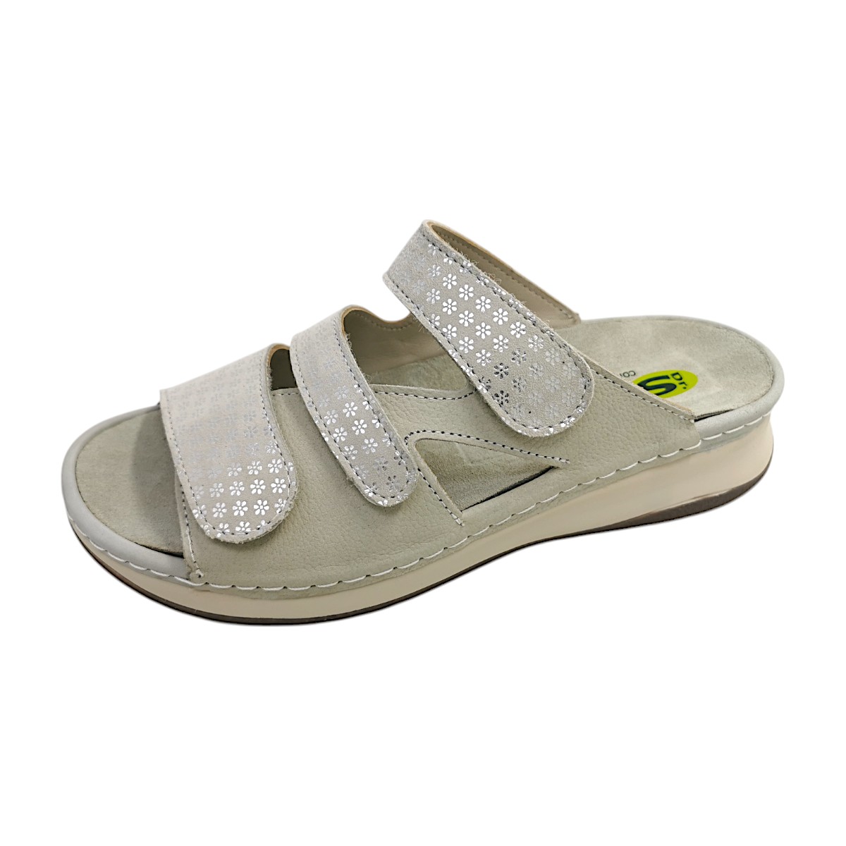 Libelle Damenschuhe Pantoletten Weiß Freizeit