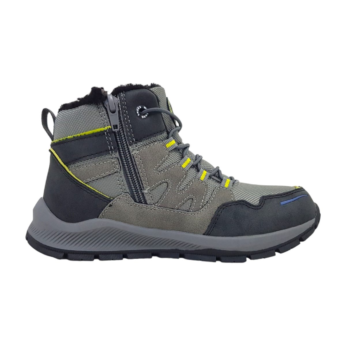 Mustang Kinderschuhe Jungen Winterstiefel Grau Freizeit Mustang Kinderschuhe Jungen Winterstiefel Grau Freizeit