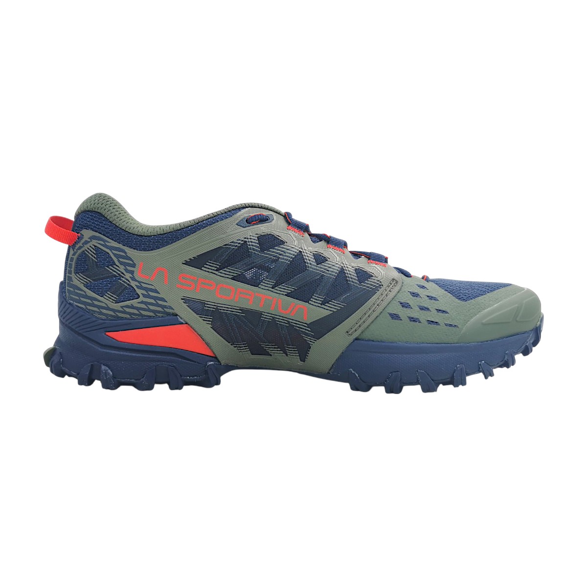 La Sportiva Bushido III ZFRS083-E47R24 Grün cypress/red