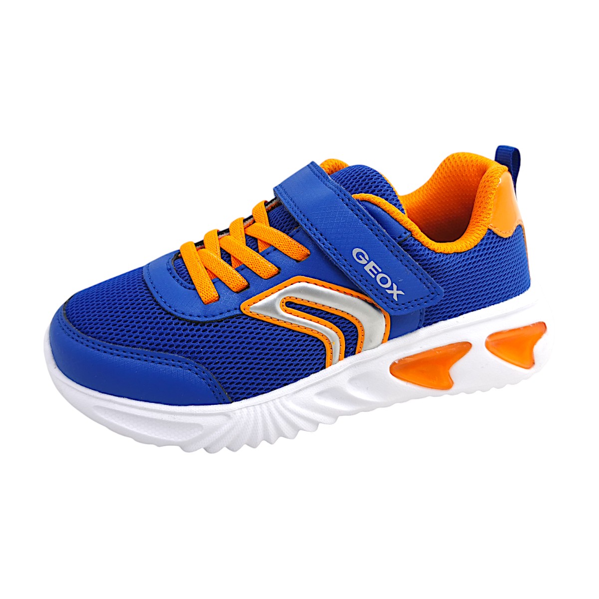 Geox Assister J45DzC-014CE/C0685 Blau royal/orange C0685