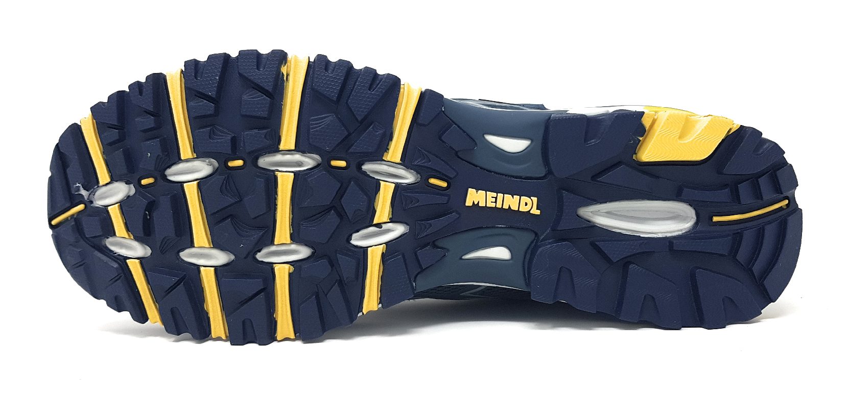 Meindl Caribe Sportschuhe Herren Wanderschuhe Blau Freizeit (29 Jeans/ Mais, Größe 44.5 EU)