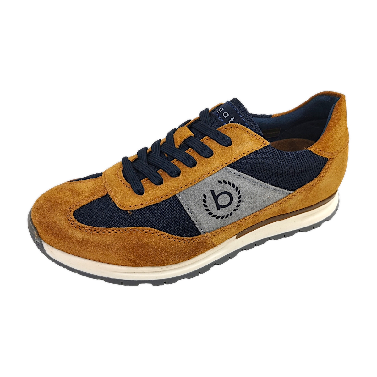 Bugatti Stranger 333-81912-1469 Braun 6341- Cognac/ Dark Blue