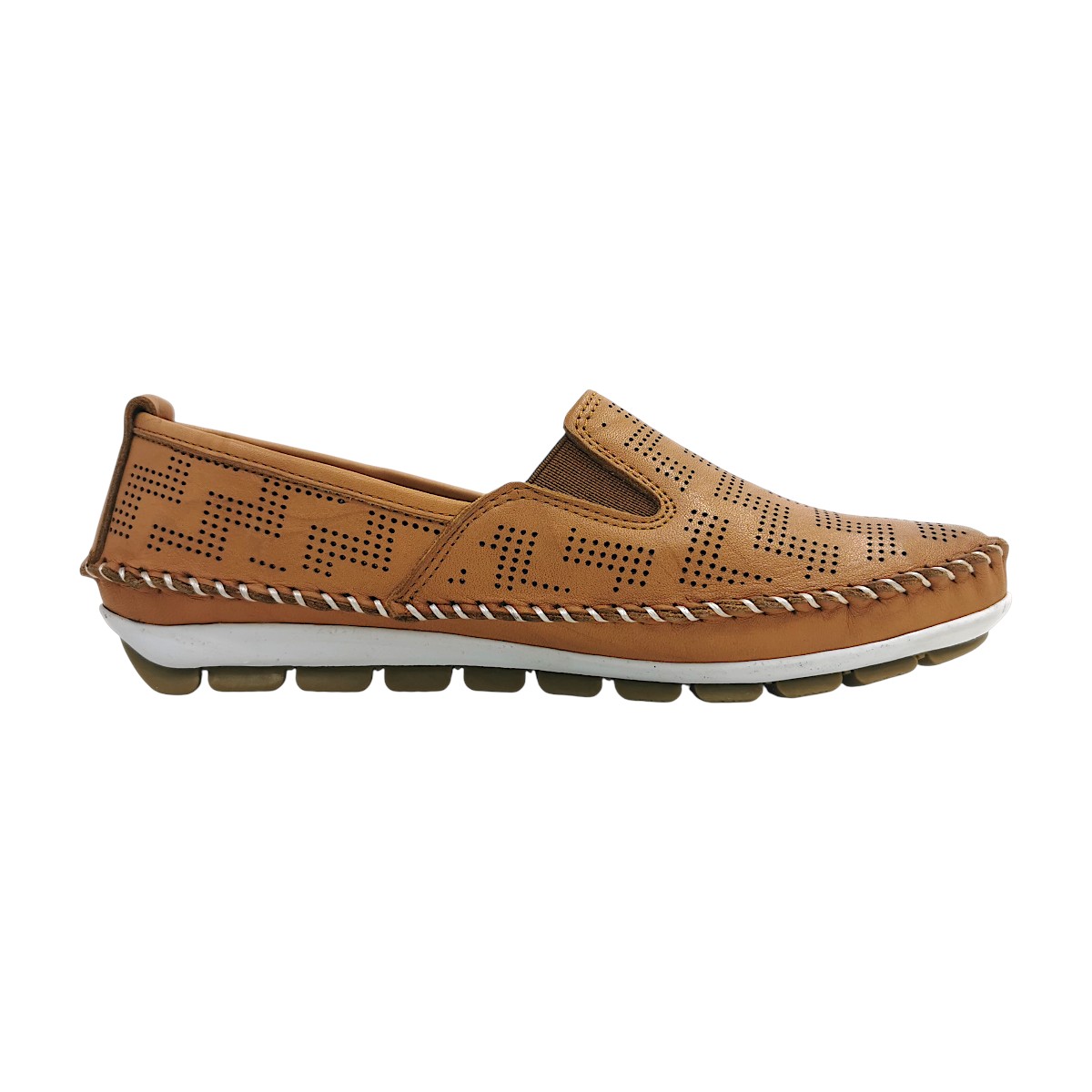 Gemini Nappa Slipper 382647-01/303 Braun tan
