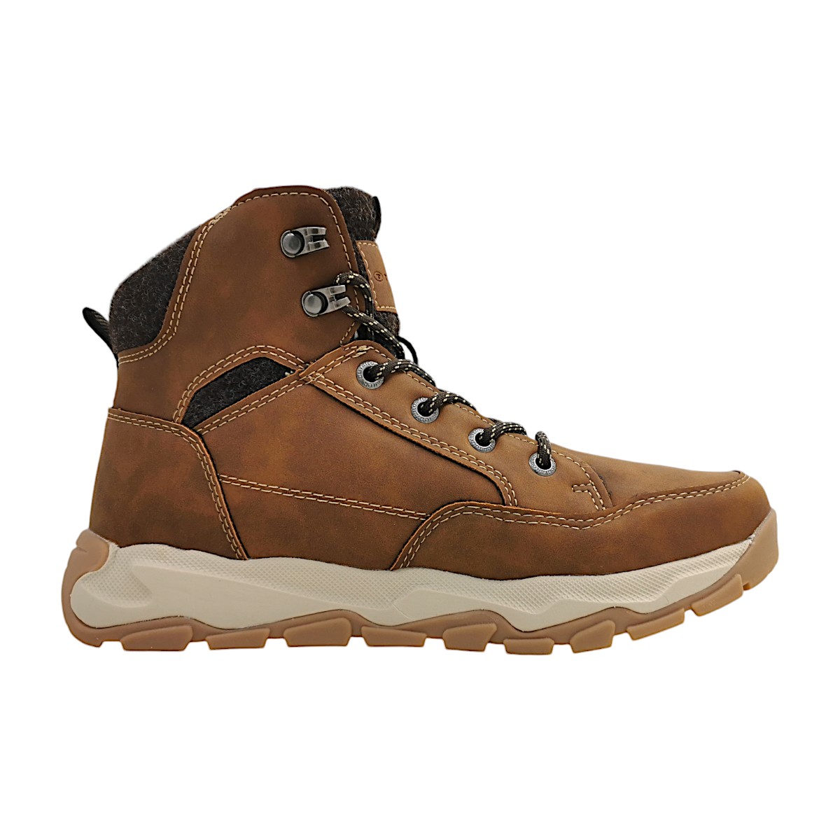 Tom Tailor Herrenschuhe Für lose Einlagen Winterstiefel Braun Freizeit Tom Tailor Herrenschuhe Für lose Einlagen Winterstiefel Braun Freizeit