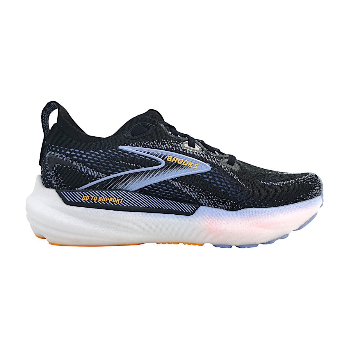 Brooks Gycerin GTS 22 1204351B Schwarz black/blue/orange 088 Brooks Gycerin GTS 22 1204351B Schwarz black/blue/orange 088