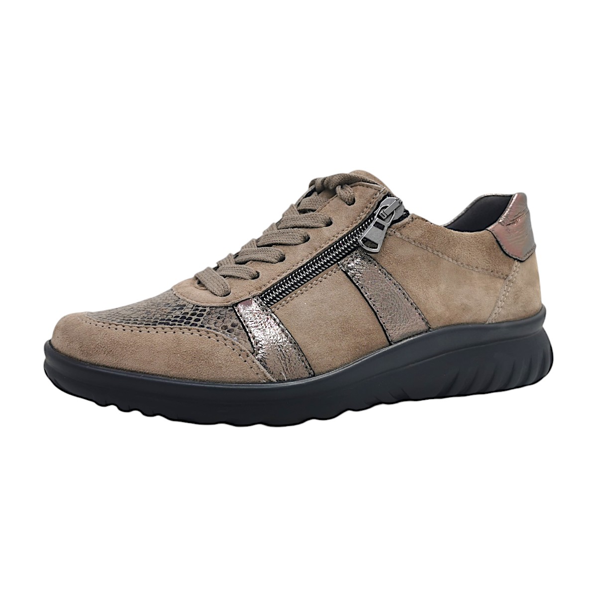 Semler Lena Damenschuhe Für lose Einlagen Schnürer Beige Freizeit Semler Lena Damenschuhe Für lose Einlagen Schnürer Beige Freizeit