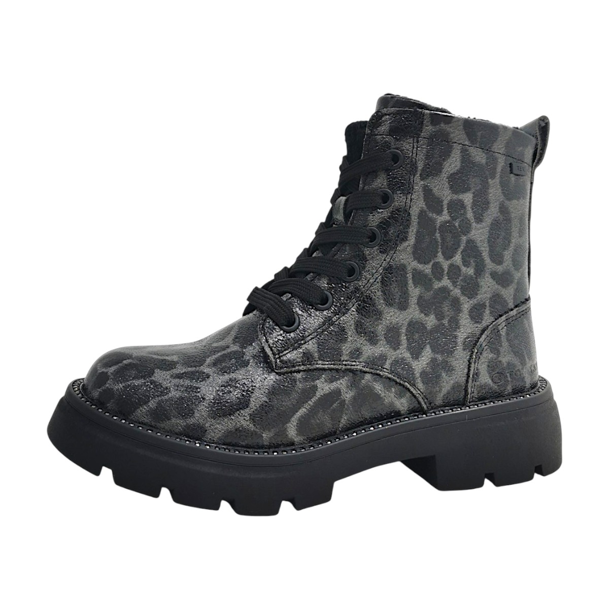 Tom Tailor Kinderschuhe Mädchen Schnürstiefel Schwarz Freizeit (black, Gr. 1:38)