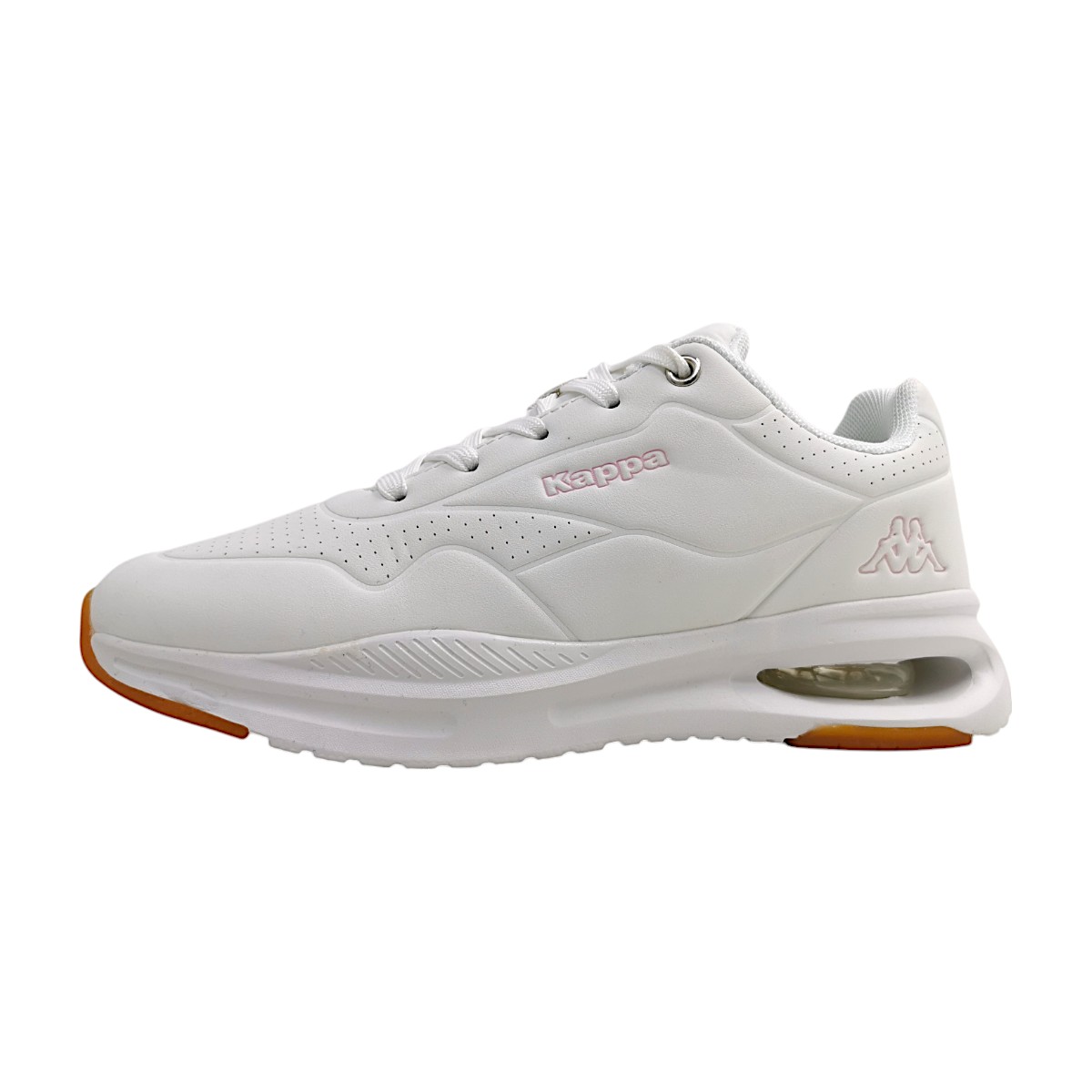 Kappa Damenschuhe Schnürschuhe Sportive Weiß Freizeit