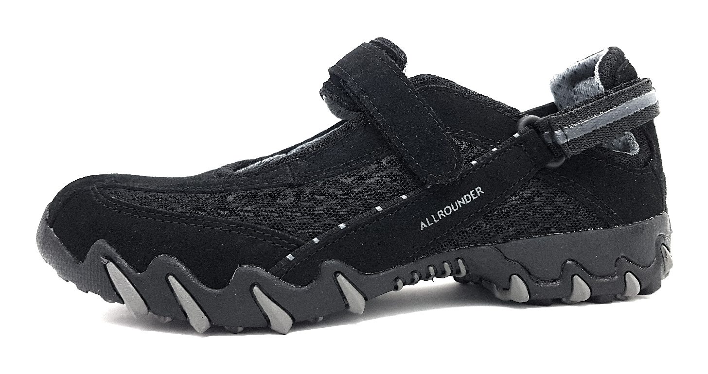 Allrounder by Mephisto Niro C. Suede P2007637 Schwarz 14 Black Allrounder by Mephisto Niro C. Suede P2007637 Schwarz 14 Black