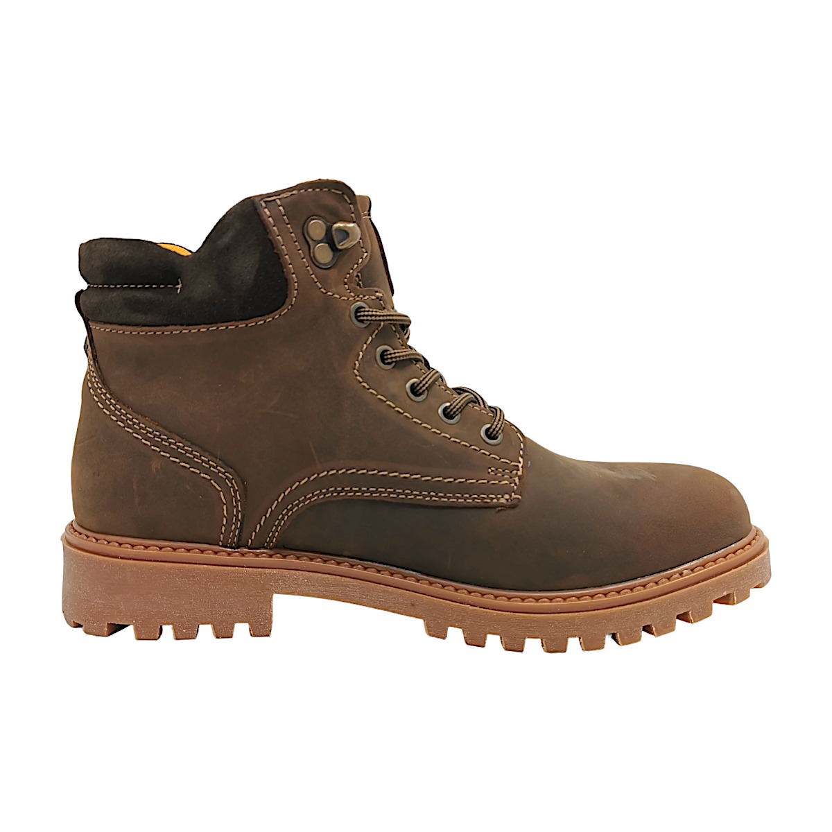 Lumberjack River Herrenschuhe Schnürstiefel Braun (cotto/dk.brown, Gr. 1:41)