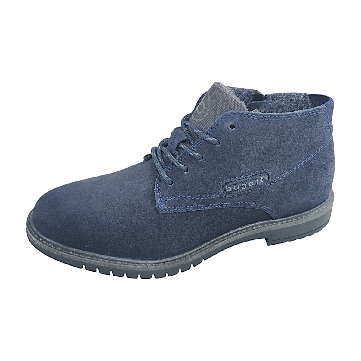 Bugatti Herrenschuhe Schnürstiefel Blau Freizeit (dark blue 4100, Größe 41 EU)