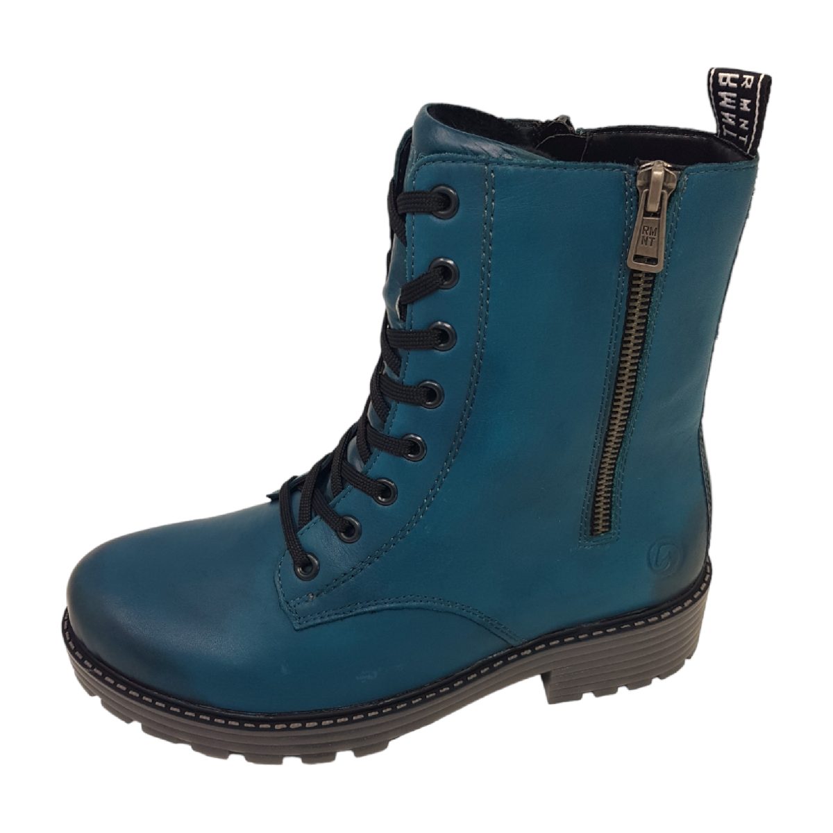 Remonte Odeon/Eagle Damenschuhe Stiefel Schnürer Blau Freizeit