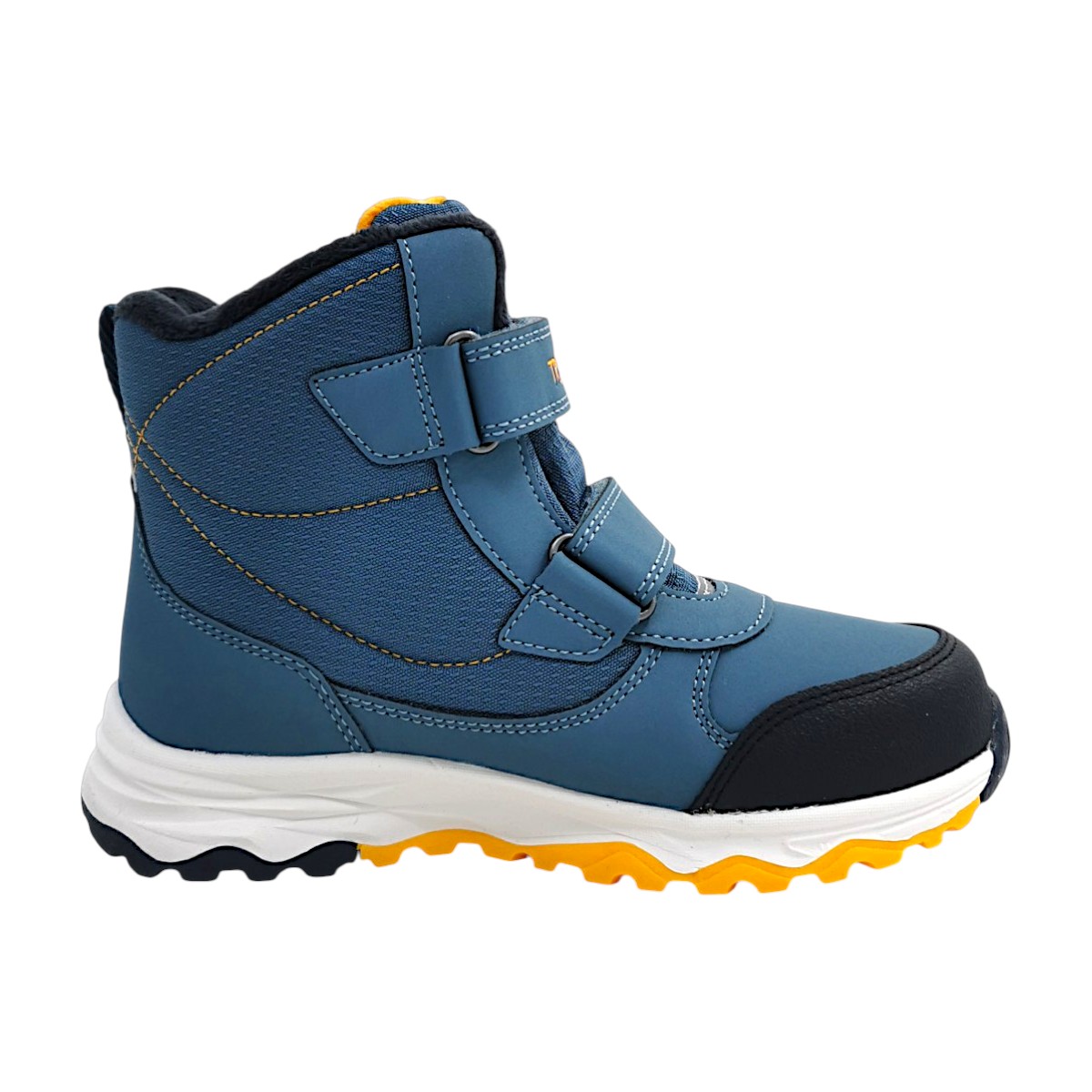 Trollkids Hafjell Winter Boots 264-196 Blau steel blue/navy/mango