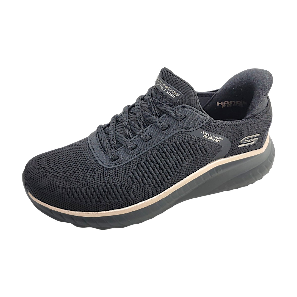 Skechers Bobs Squad Chaos Current 117497 BKRG Schwarz black/rose gold BKRG Skechers Bobs Squad Chaos Current 117497 BKRG Schwarz black/rose gold BKRG
