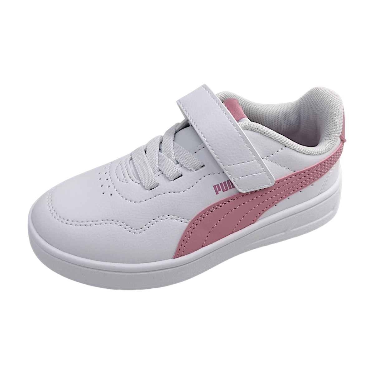 Puma Sportschuhe Kinder Laufschuhe sportlicher Schnürer Weiß Freizeit (white/poised pin, Größe 30 EU) Puma Sportschuhe Kinder Laufschuhe sportlicher Schnürer Weiß Freizeit (white/poised pin, Größe 30 EU)