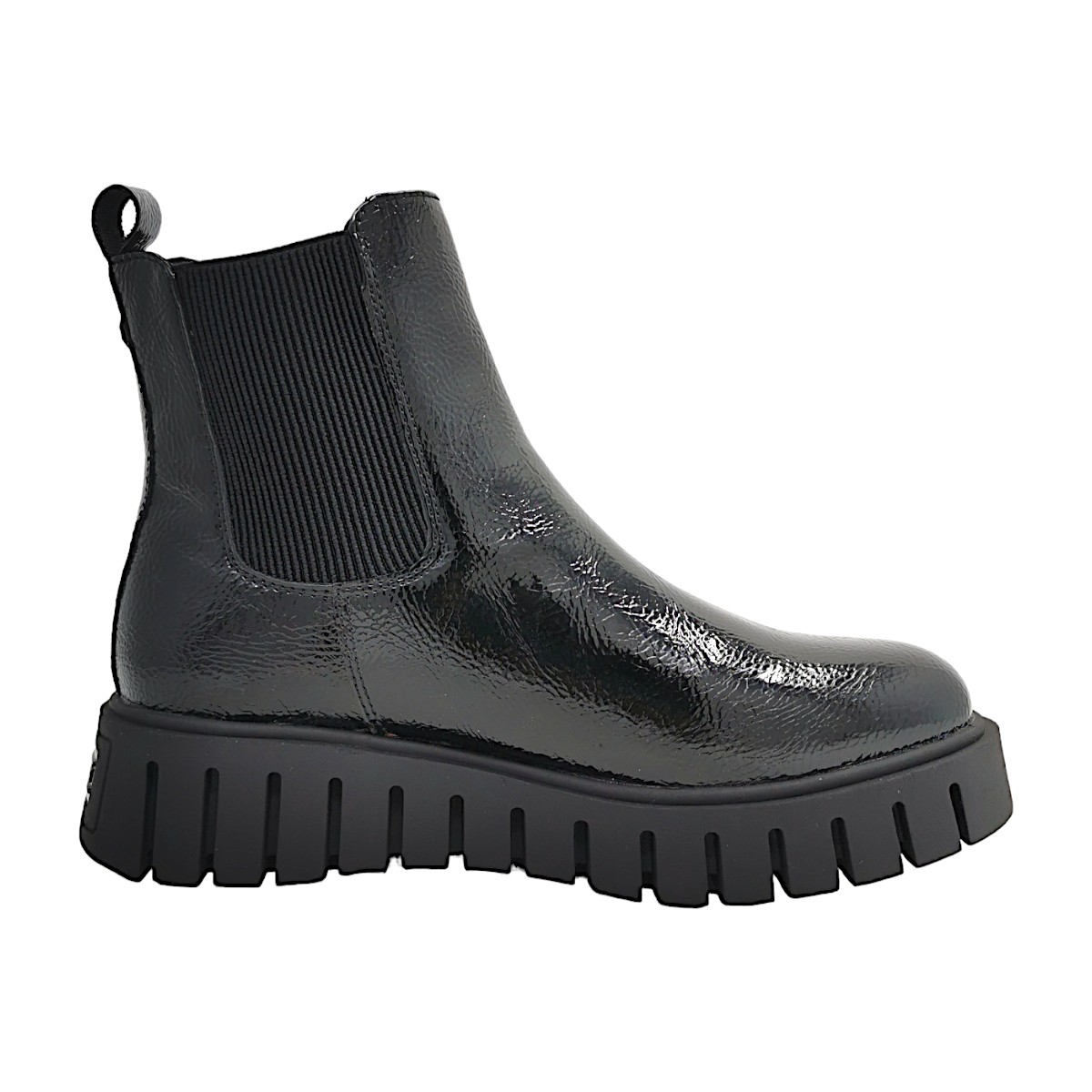 Bagatt Benisha Damenschuhe Schlupfstiefel Schwarz Freizeit (1010 black, Größe 38 EU)