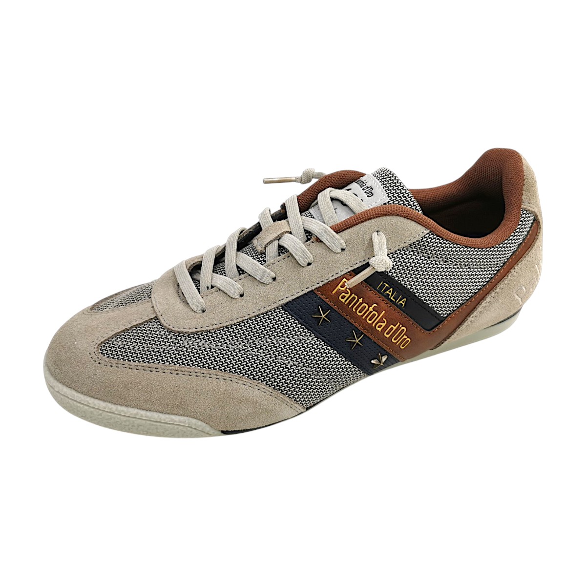 Pantofola d`oro Vasto PD001001761M-02-2631 Beige sand/cognac 2631 Pantofola d`oro Vasto PD001001761M-02-2631 Beige sand/cognac 2631