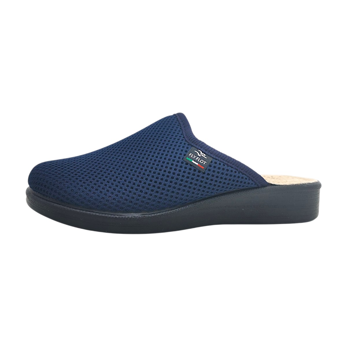 FLY FLOT Damenschuhe Pantoletten Bequem Blau Freizeit