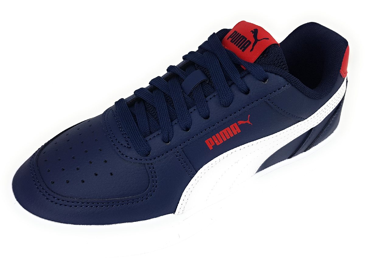 Puma Caven JR 382056/07 Blau 07 peacoat/white/red