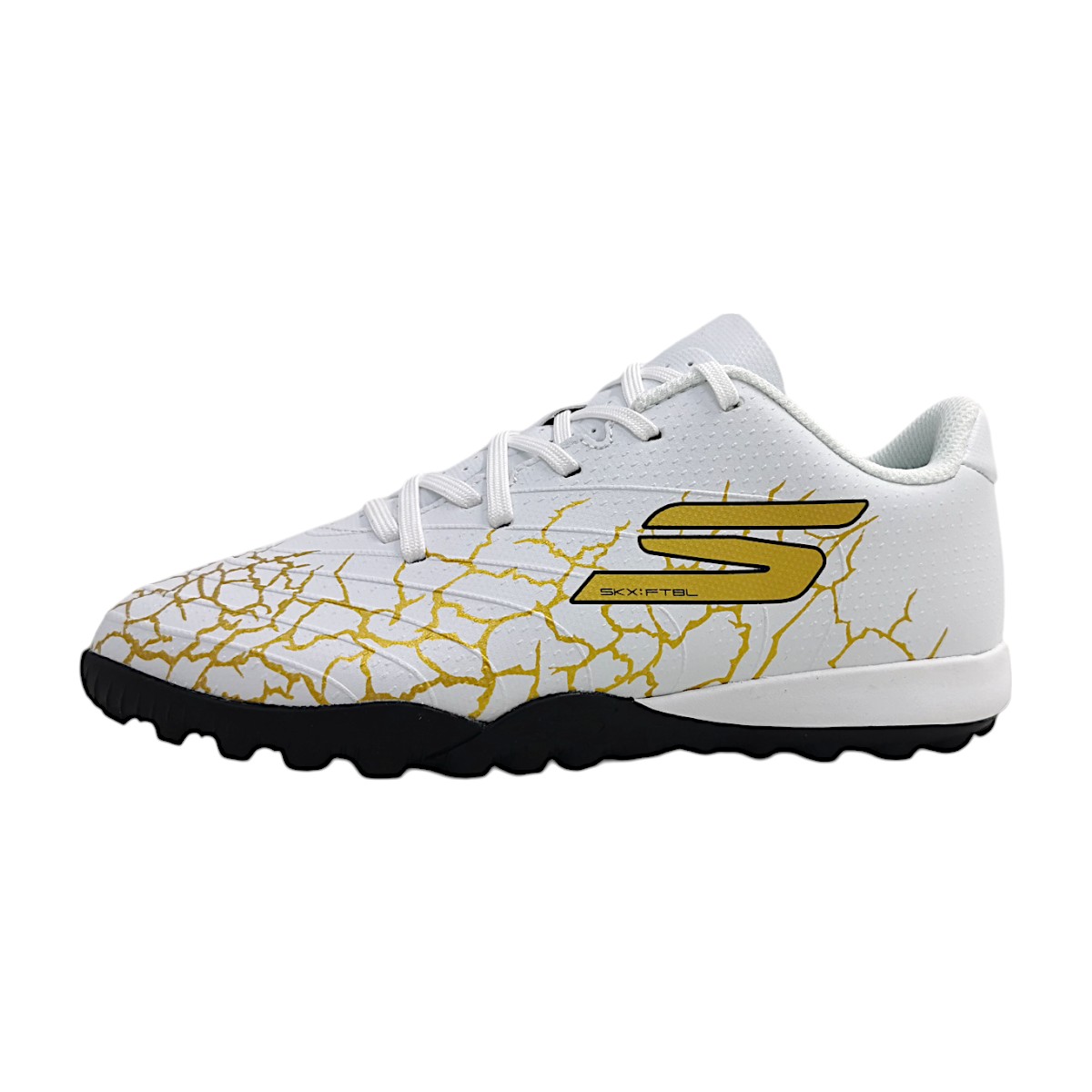 Skechers SKX 1.5 Kids TF Sportschuhe Kinder Fußballschuhe Weiß Sport Skechers SKX 1.5 Kids TF Sportschuhe Kinder Fußballschuhe Weiß Sport