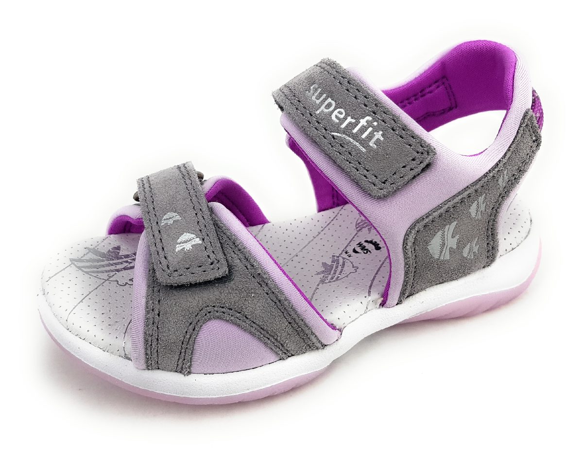 Superfit Sunny 1-006127-2500 Grau 2500 Hellgrau/Lila Superfit Sunny 1-006127-2500 Grau 2500 Hellgrau/Lila
