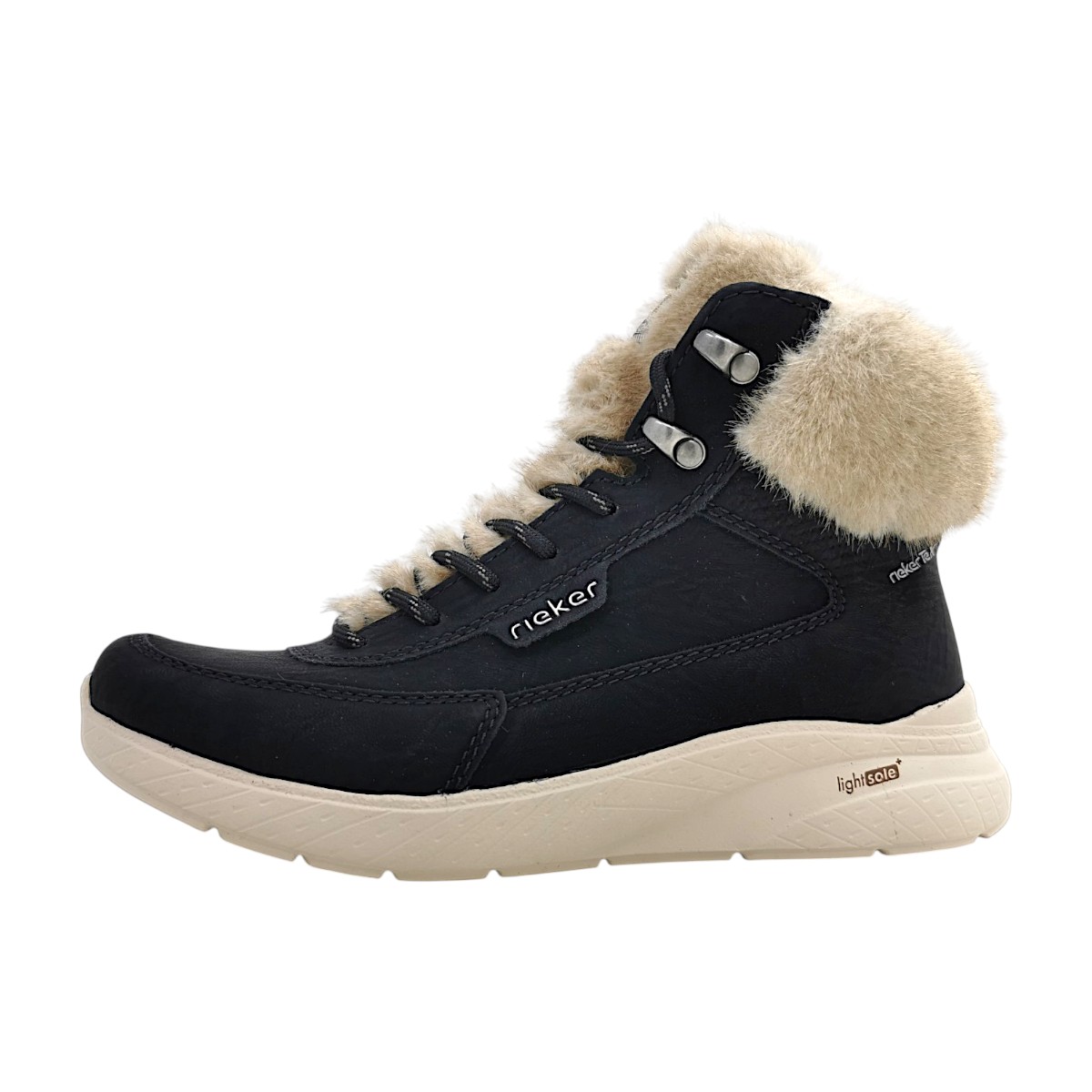 Rieker M8510-00 Schwarz schwarz/beige 00