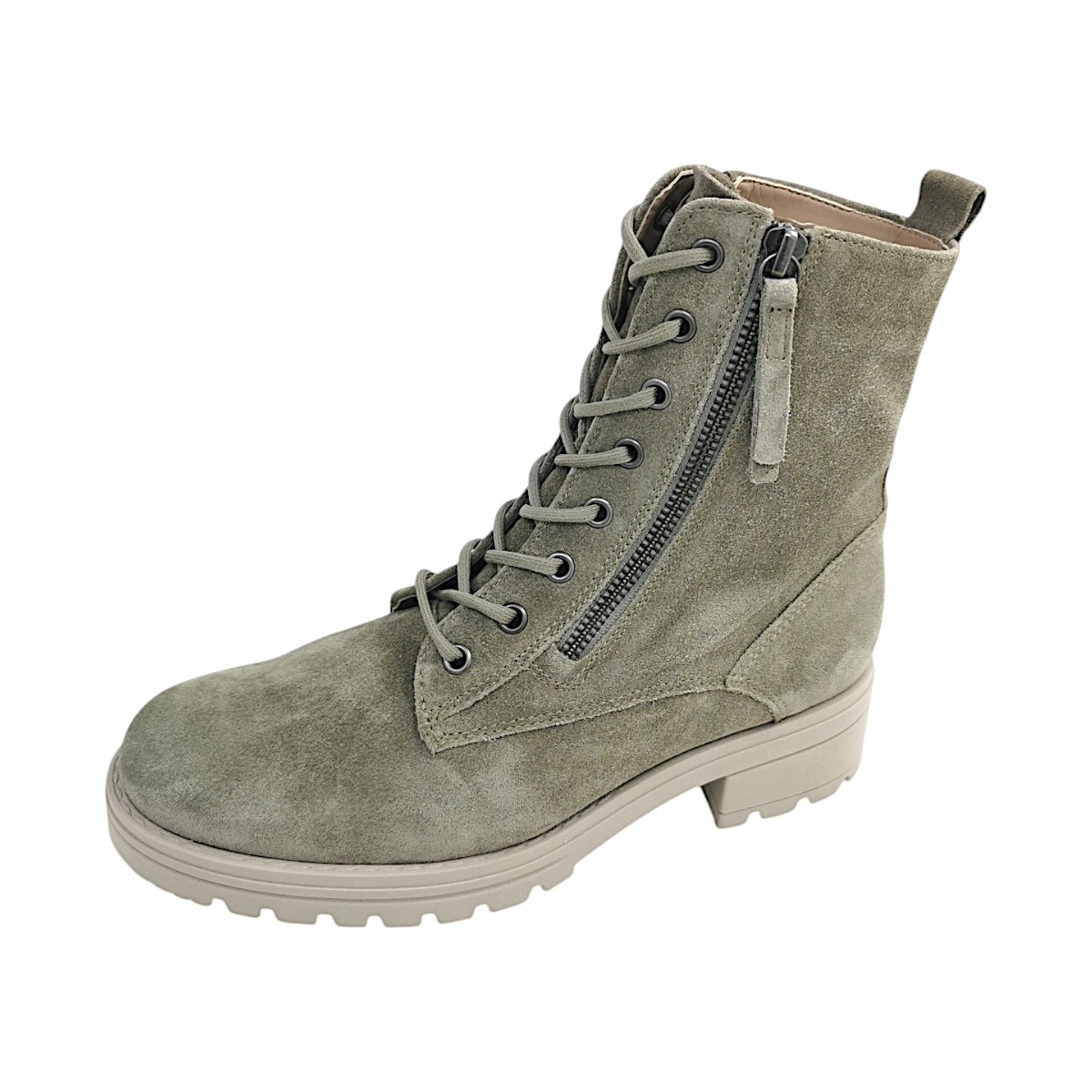 Gabor Comfort Damenschuhe Schaftstiefel Grün Freizeit (34 salvia, Größe 38.5 EU)