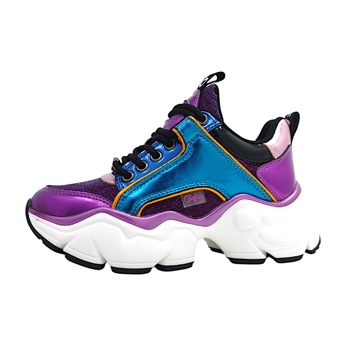 Buffalo Binary Glam Damenschuhe Schnürschuhe low Mehrfarbig Freizeit Buffalo Binary Glam Damenschuhe Schnürschuhe low Mehrfarbig Freizeit