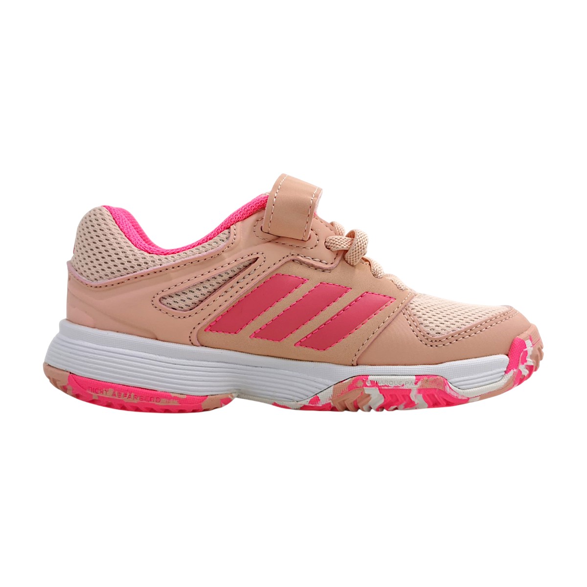 adidas Speedcourt K Velcro JR9618 Rosa blupink/withe