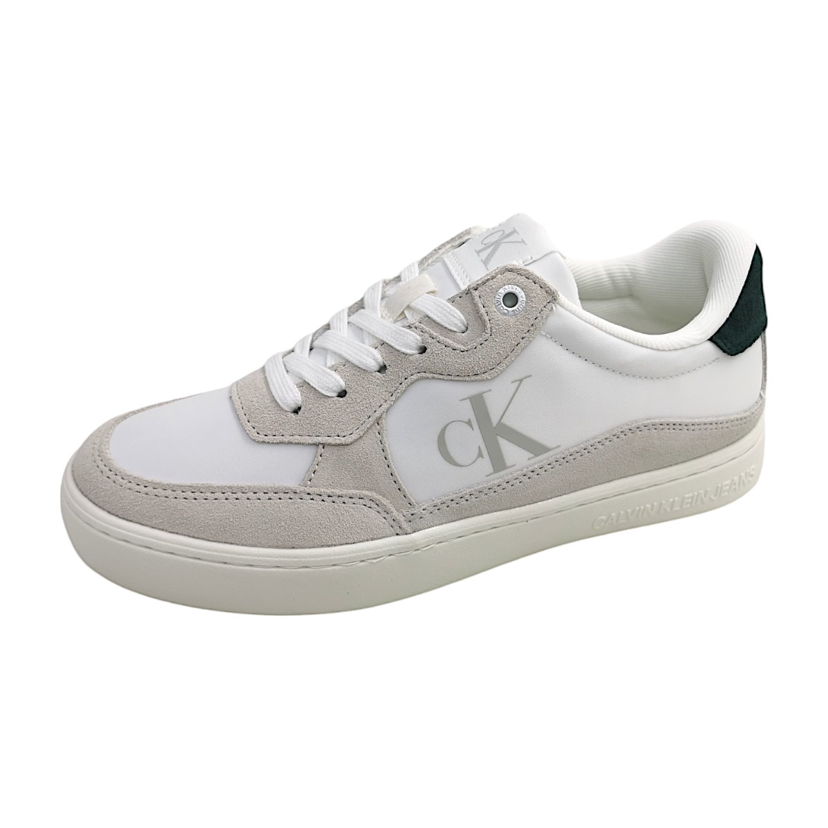 Calvin Klein Classic Cupsole YM0YM01100/01U Weiß 01U white/green