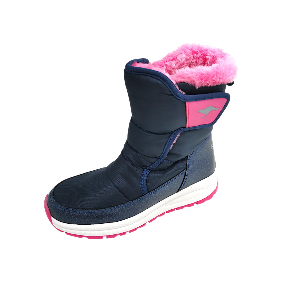 KangaRoos K-PE Belle RTX 18937/4204 Blau dark navy/daisy pink 4204