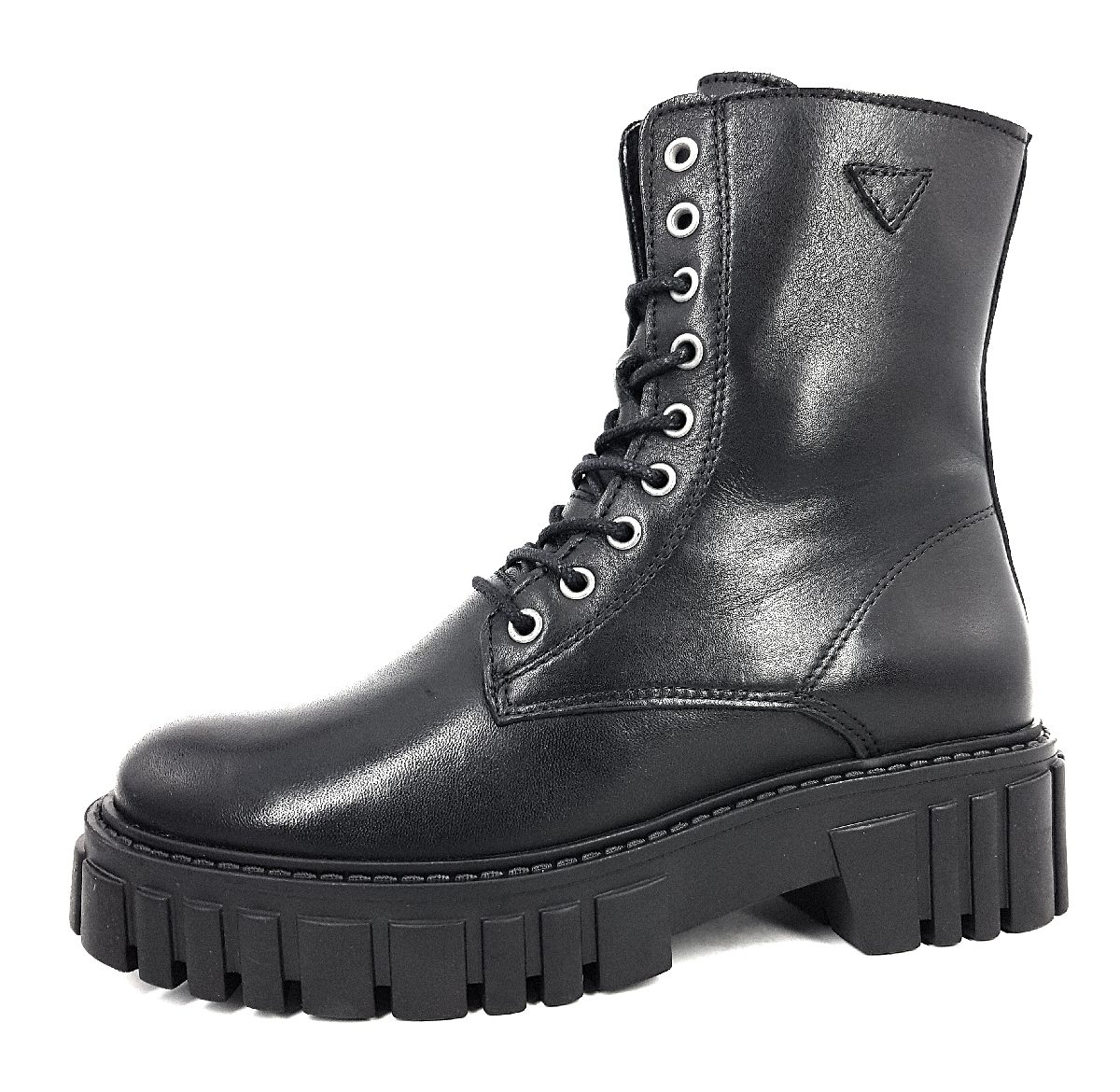 Palpa Damenschuhe Stiefeletten Schnürer Schnürstiefel Schwarz Freizeit