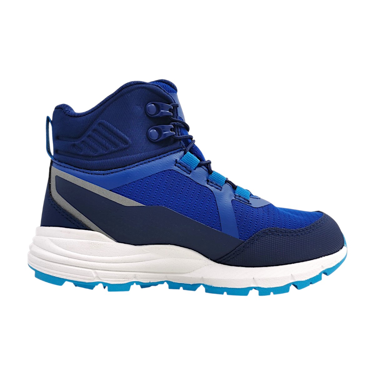 Trollkids Skarvan Hiker Mid XT 701-139 Blau poo+alpine blue/dkindigo