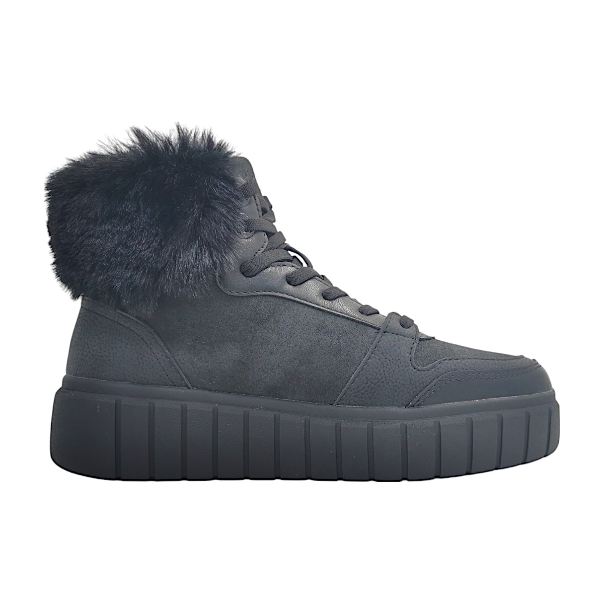 Bugatti Woman Damenschuhe Schnürstiefel Schwarz Freizeit (black 1010, Größe 38 EU)