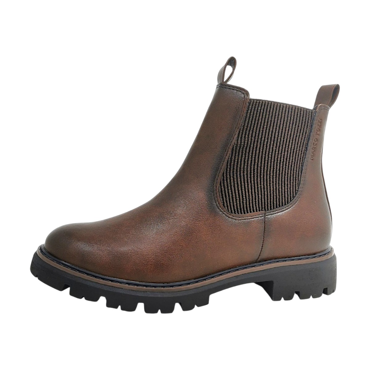 Marco Tozzi Damenschuhe Stiefel Braun Freizeit (chestnut 397, Gr. 1:37)