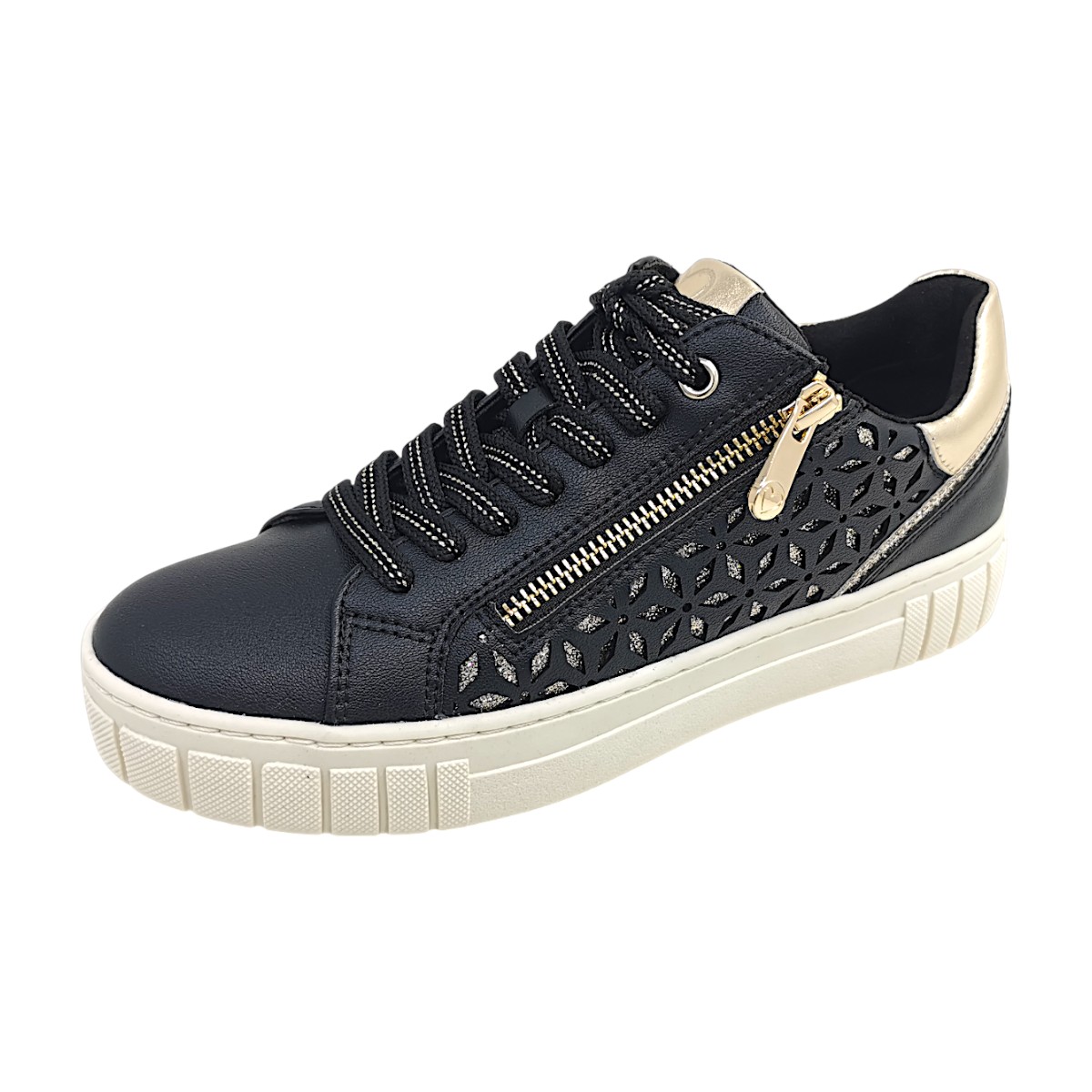 Marco Tozzi 2-23701-42-085 Schwarz black gold 085