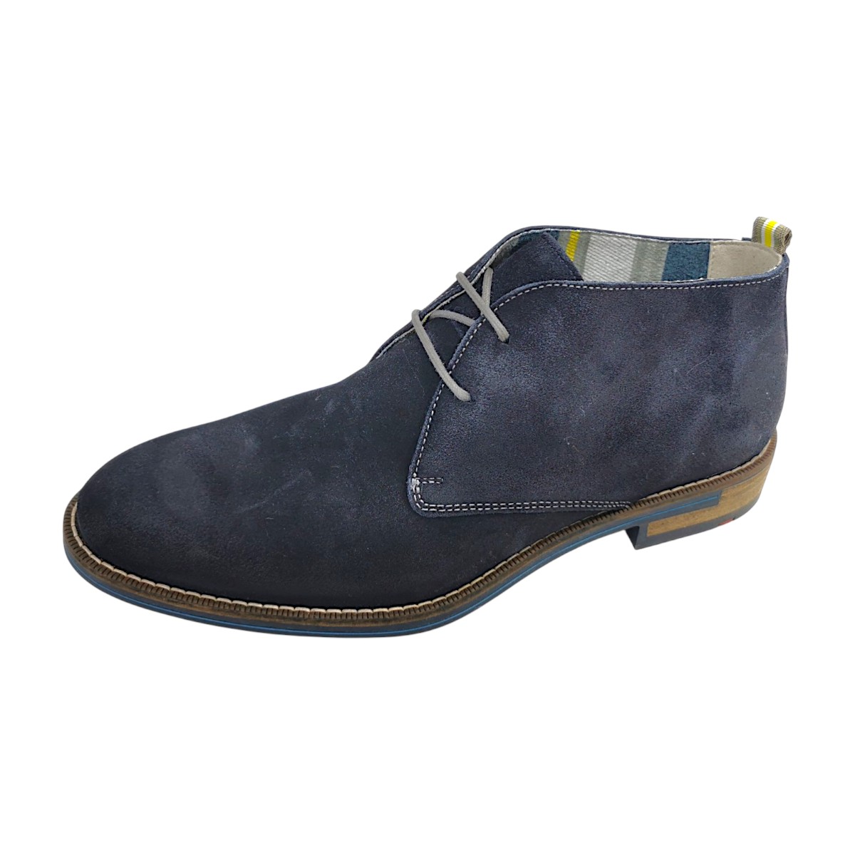 Lloyd Herrenschuhe Stiefel Schnürer Schnürstiefel Blau Freizeit (ocean 28, Größe 45 EU)