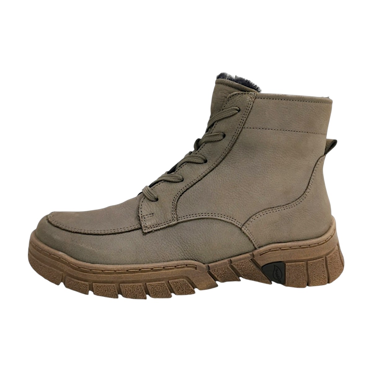 Waldläufer H-Lumi Damenschuhe Schnürstiefel Braun Freizeit (storm 093, Größe 40.5 EU)