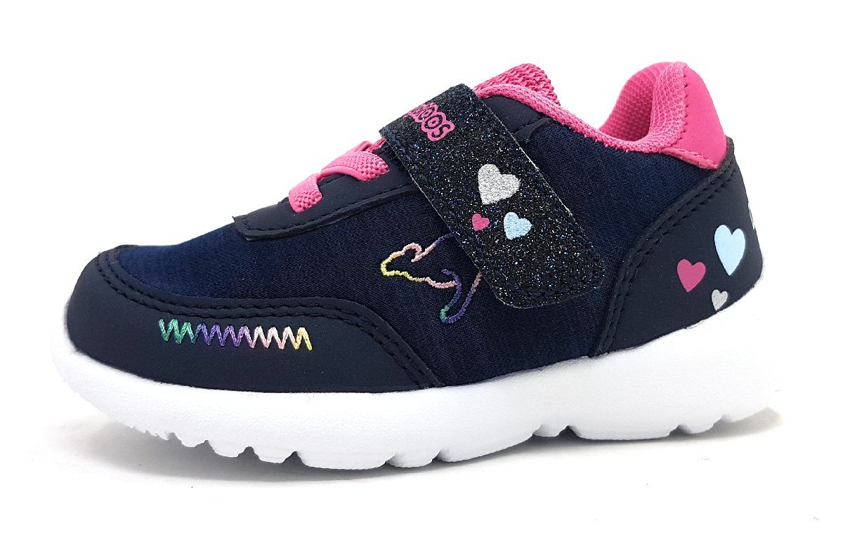 KangaRoos Kinderschuhe Kleinkinder Lauflern Halbschuhe Blau Freizeit