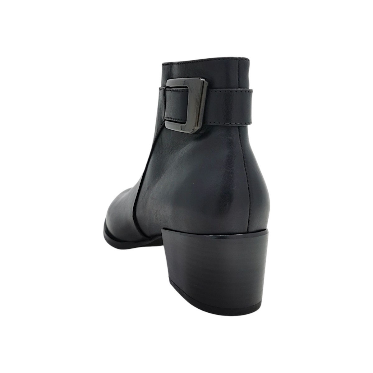 regarde le ciel Damenschuhe Stiefeletten Schwarz Freizeit (Black 2695, Größe 40 EU)