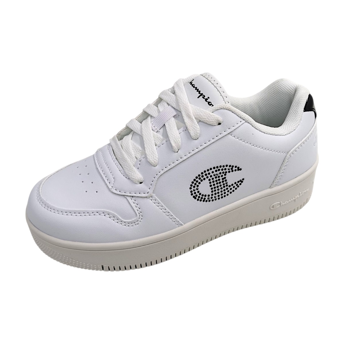 Champion RD18 Platform Glitter GS S32872-CHA-WW003 Weiß white/black