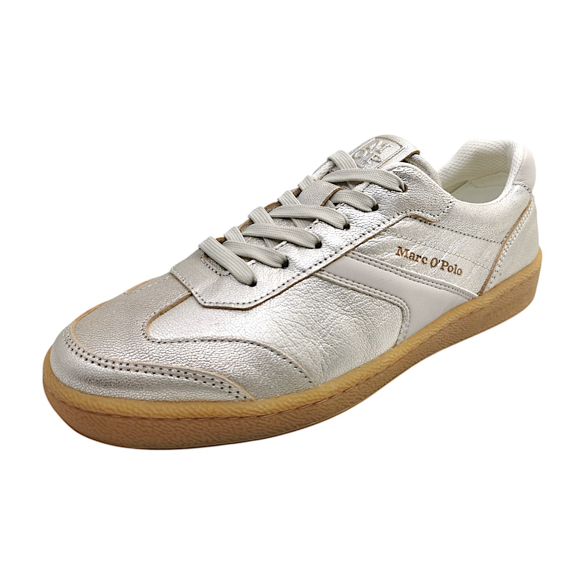 Marc O'Polo Damenschuhe Schnürschuhe Silber Freizeit (lt.silver 140, Größe 40 EU) Marc O'Polo Damenschuhe Schnürschuhe Silber Freizeit (lt.silver 140, Größe 40 EU)