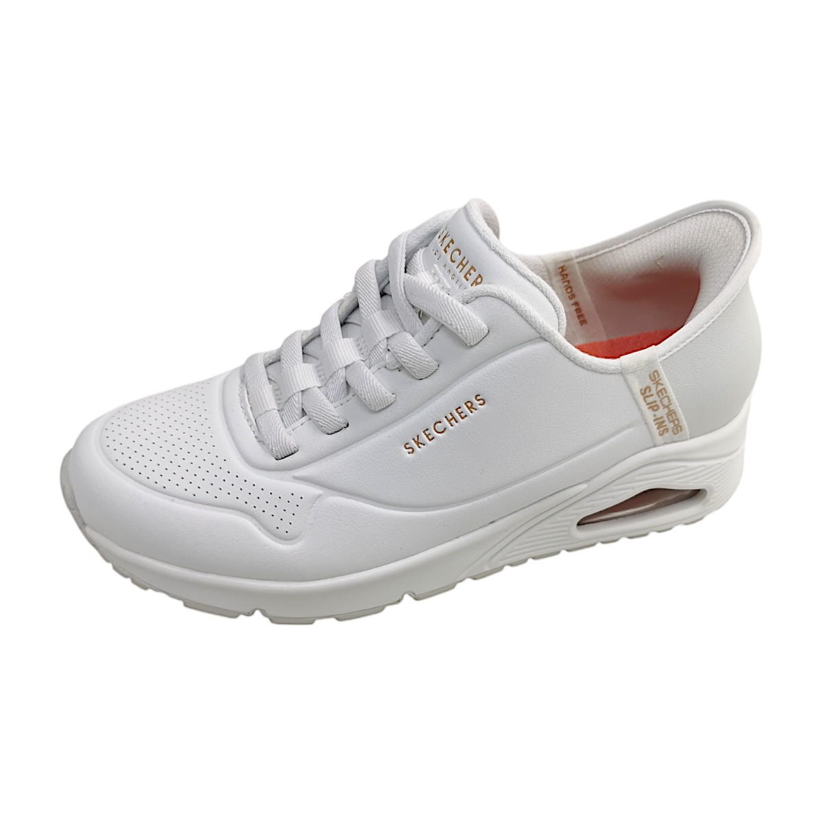 Skechers Uno Easy Air Damenschuhe Sneaker Low Sneaker Weiß Freizeit (WHT White, Größe 37 EU) Skechers Uno Easy Air Damenschuhe Sneaker Low Sneaker Weiß Freizeit (WHT White, Größe 37 EU)