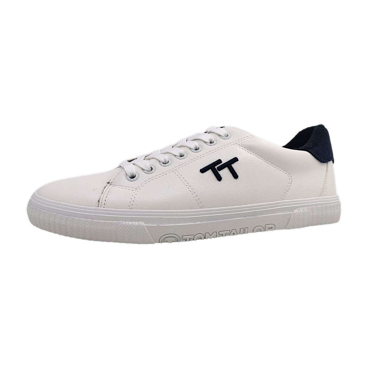 Tom Tailor Herrenschuhe sportlicher Schnürer Weiß Freizeit